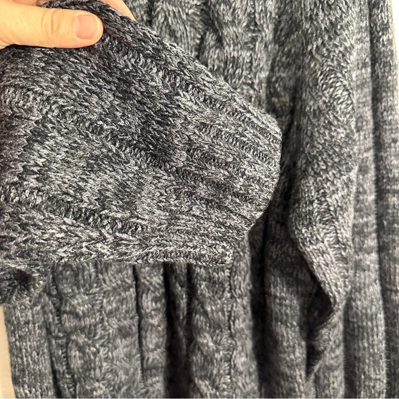 Weatherproof Vintage sweater, XL, NEW. Mock neck, chunky cable knit, fisherman - Picture 2 of 14